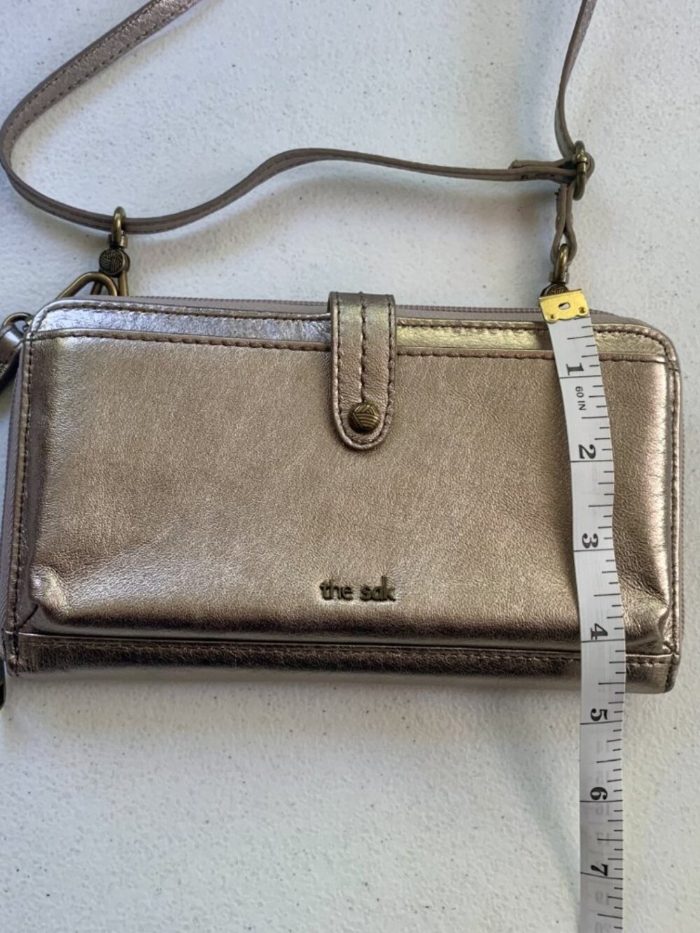 THE SAK 3-in-1 Phone Wallet Bronze - Picture 8 of 12